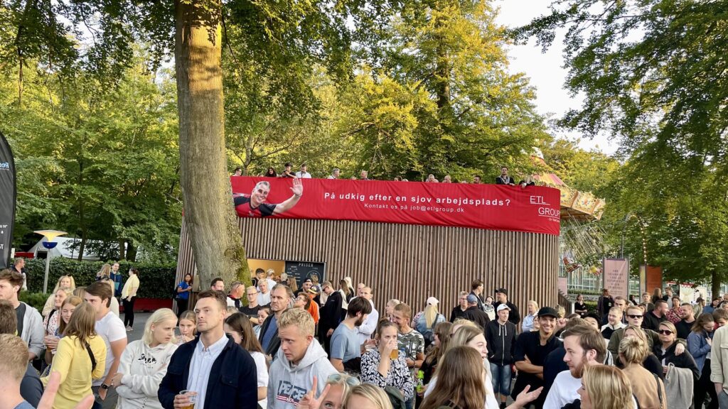 team etl group a/s til radio go!fmlive i tivoli friheden